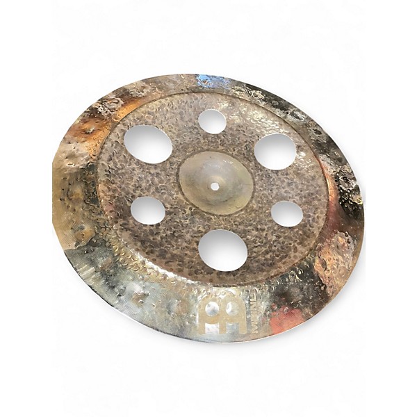 Used MEINL 18in DUAL TRASH CHINA Cymbal