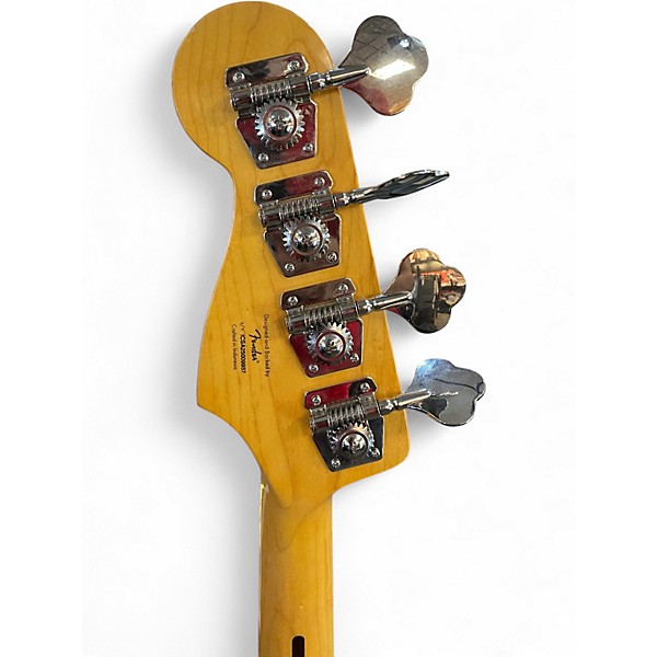 Used Squier Classic Vibe 70s Jazz Bass Black Electric Bass Guitar