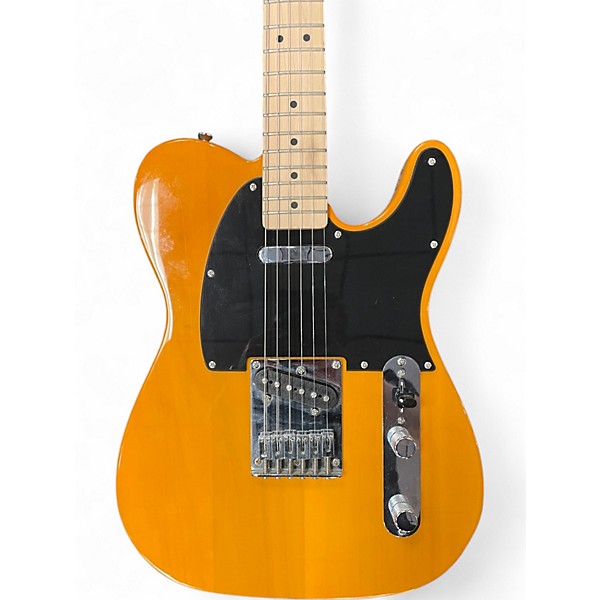 Used Squier Affinity Telecaster Butterscotch Blonde Solid Body Electric Guitar