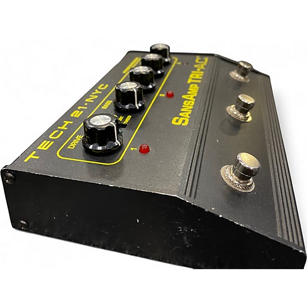 Used Tech 21 SansAmp Tri AC Distortion Effect Pedal