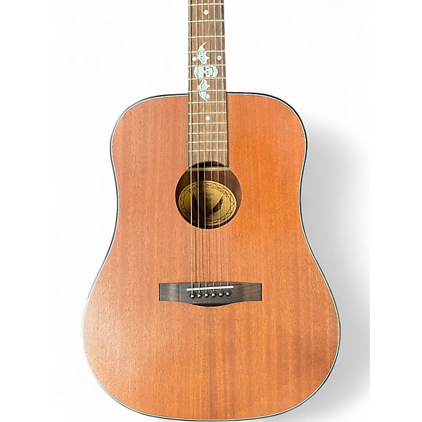 Used Dean AX D MAH Natural Acoustic Guitar
