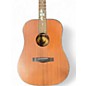 Used Dean AX D MAH Natural Acoustic Guitar