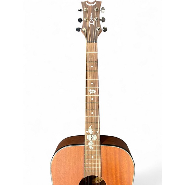 Used Dean AX D MAH Natural Acoustic Guitar