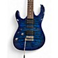 Used Ibanez Gio Ax Left Handed Blue Burst Electric Guitar