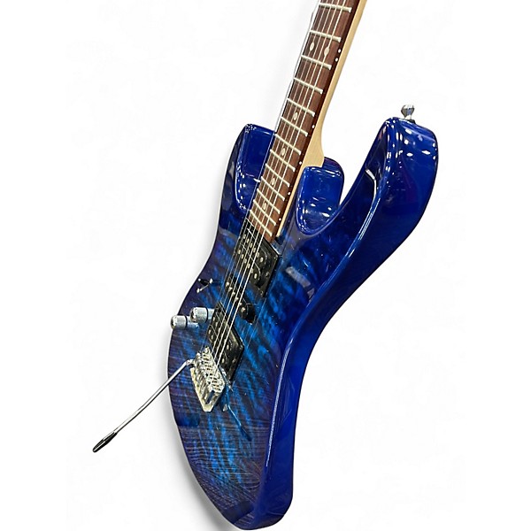 Used Ibanez Gio Ax Left Handed Blue Burst Electric Guitar