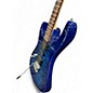 Used Ibanez Gio Ax Left Handed Blue Burst Electric Guitar