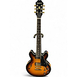 Used Epiphone dot es 339 2 Color Sunburst Hollow Body Electric Guitar