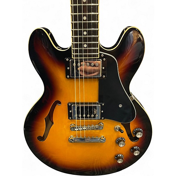 Used Epiphone dot es 339 2 Color Sunburst Hollow Body Electric Guitar