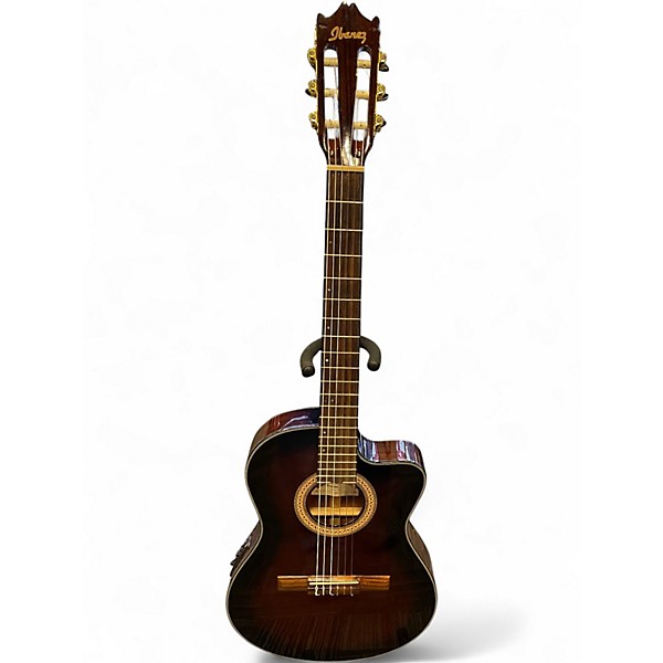 Used Ibanez galvador classical Walnut Classical Acoustic Electric Guitar