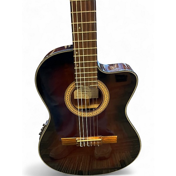 Used Ibanez galvador classical Walnut Classical Acoustic Electric Guitar