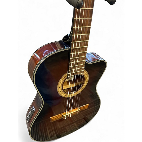 Used Ibanez galvador classical Walnut Classical Acoustic Electric Guitar