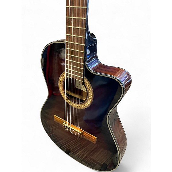 Used Ibanez galvador classical Walnut Classical Acoustic Electric Guitar