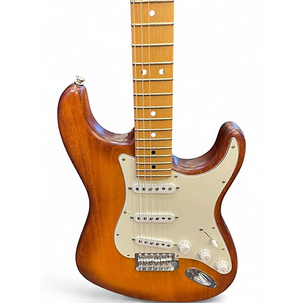 Used Fender USA STANDARD STRAT TAN BURST Solid Body Electric Guitar
