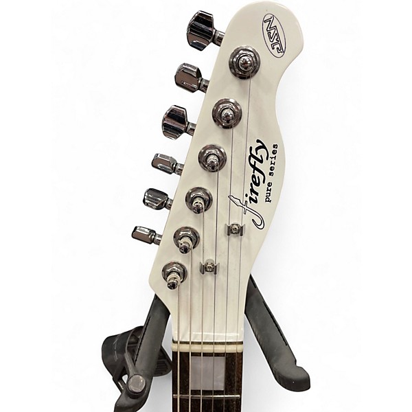 Used Firefly FFTL WHITE Solid Body Electric Guitar