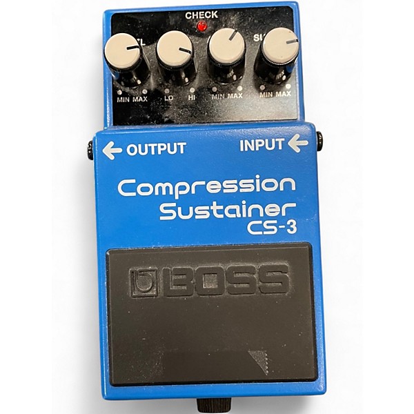 Used BOSS CS3 Compressor Sustainer Effect Pedal