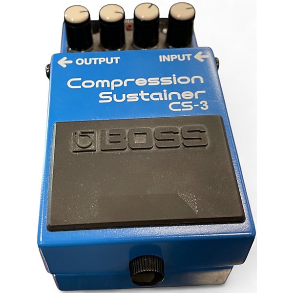 Used BOSS CS3 Compressor Sustainer Effect Pedal