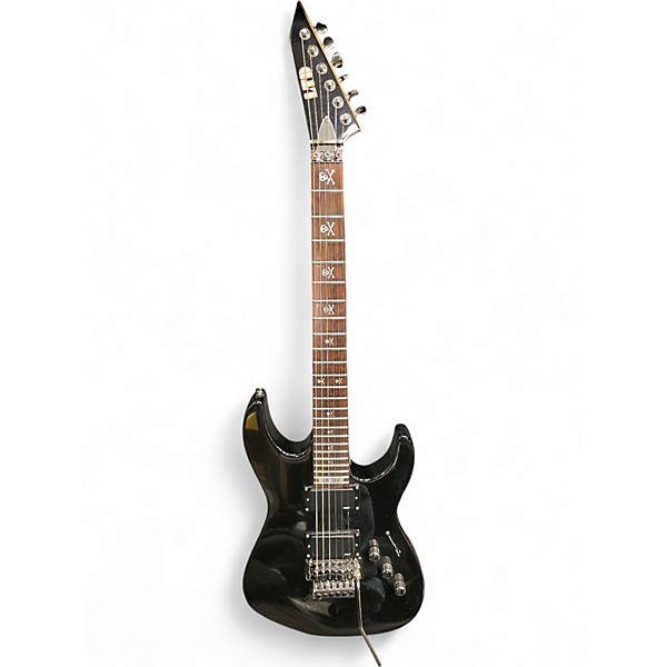 Used ESP LTD KH202 Kirk Hammett Signature Black Solid Body Electric Guitar