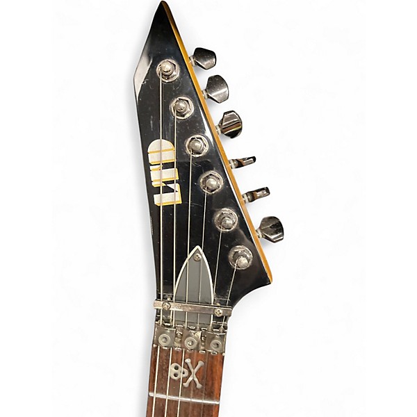 Used ESP LTD KH202 Kirk Hammett Signature Black Solid Body Electric Guitar