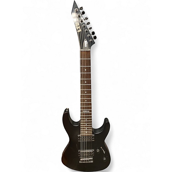 Used ESP LTD M107 Black Solid Body Electric Guitar