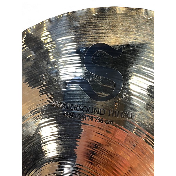 Used Zildjian 14in S Family Mastersound Hi-Hats Bottom Cymbal