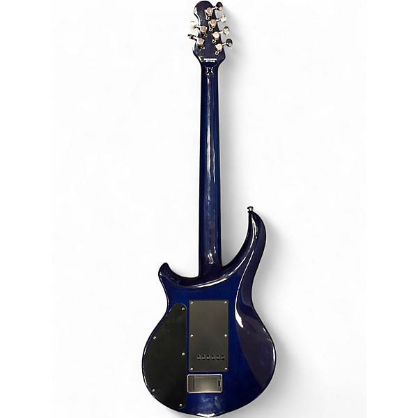 Used Sterling by Music Man MAJ200X John Petrucci Cerulean Paradise Solid Body Electric Guitar