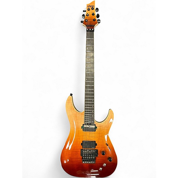 Used Schecter Guitar Research C1 FR SLS ELITE Antique Fade Solid Body Electric Guitar