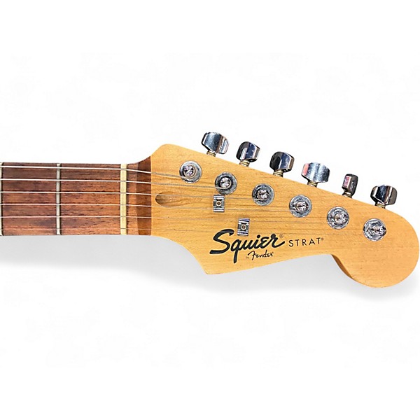 Used Squier Bullet Stratocaster Black Solid Body Electric Guitar