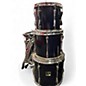 Used Yamaha 5 Piece Stage Custom Blue Drum Kit thumbnail