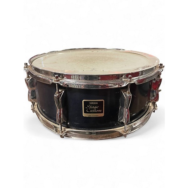 Used Yamaha 5 Piece Stage Custom Blue Drum Kit