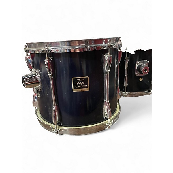 Used Yamaha 5 Piece Stage Custom Blue Drum Kit