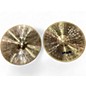 Used Paiste 14in Signature Hi Hats Sound Edge Top and Power Bottom Cymbal