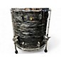Used Ludwig 4 Piece Classic Maple Mod Black Oyster Pearl Drum Kit