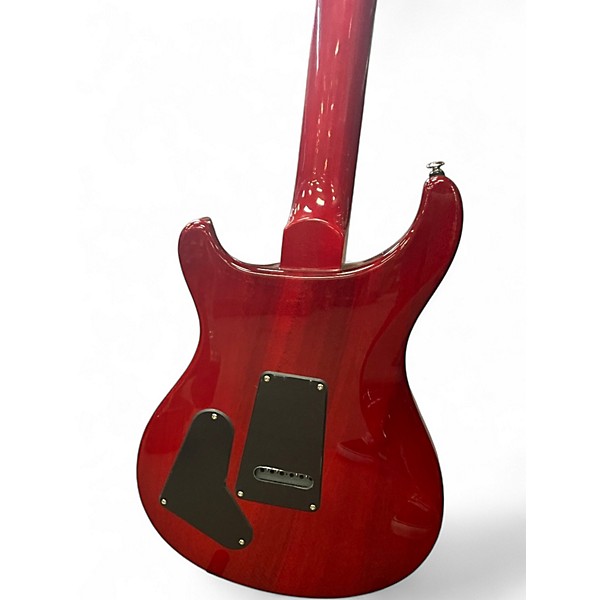 Used Prs  SE Studio Charcoal Cherry Burst Solid Body Electric Guitar