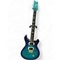 Used PRS SE CUSTOM 24 Quilt Top Lake Blue Solid Body Electric Guitar thumbnail