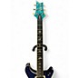 Used PRS SE CUSTOM 24 Quilt Top Lake Blue Solid Body Electric Guitar