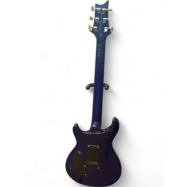 Used PRS SE CUSTOM 24 Quilt Top Lake Blue Solid Body Electric Guitar