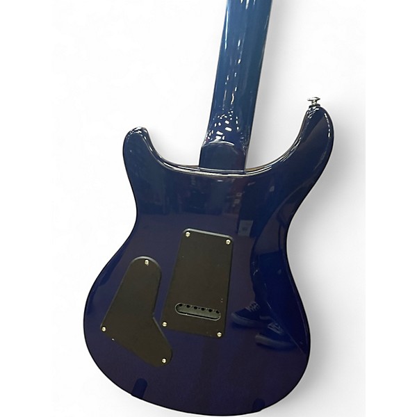 Used PRS SE CUSTOM 24 Quilt Top Lake Blue Solid Body Electric Guitar