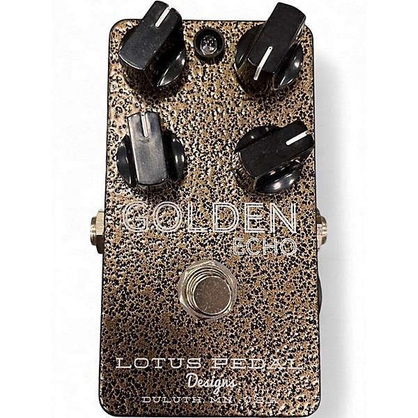 Used Lotus Pedal Design Golden Effect Pedal