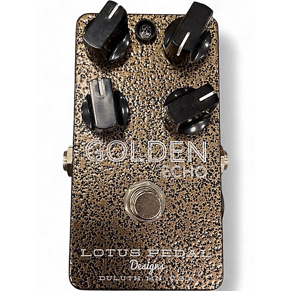 Used Lotus Pedal Design Golden Effect Pedal