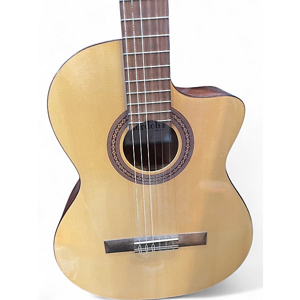 Used Cordoba C5-CE Natural Classical Acoustic Electric Guitar