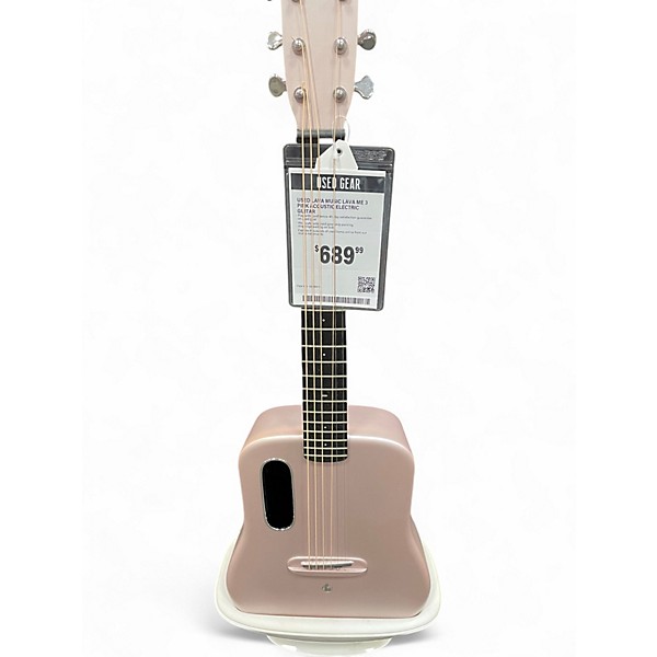 Used LAVA MUSIC Lava Me 3 Pink Acoustic Electric Guitar