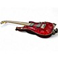 Used Schecter Guitar Research Damien Elite C8 Red Solid Body Electric Guitar