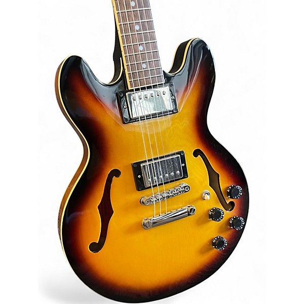 Used Epiphone ES339 Sunburst Hollow Body Electric Guitar