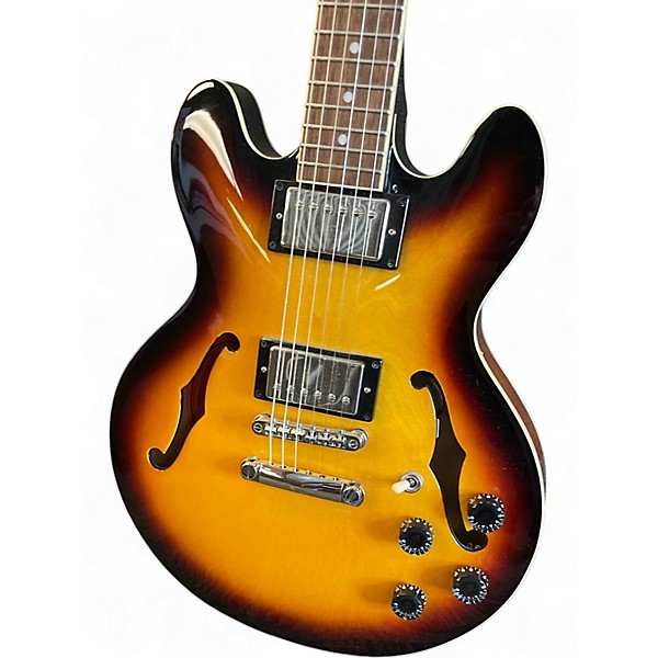 Used Epiphone ES339 Sunburst Hollow Body Electric Guitar