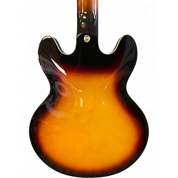 Used Epiphone ES339 Sunburst Hollow Body Electric Guitar