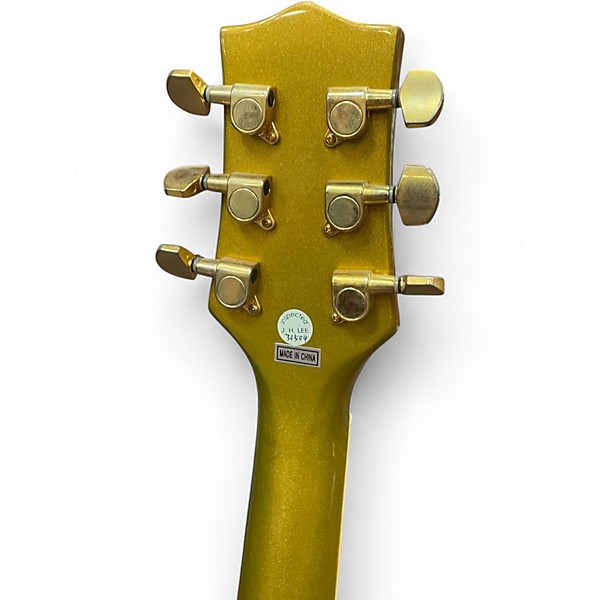 Used Jay Turser JT220 Gold Solid Body Electric Guitar