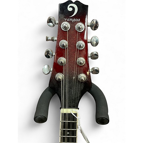 Used Vangoa Mandolin Crimson Burst Mandolin