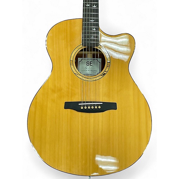 Used PRS A15AL Alex Lifeson Signature Natural Acoustic Electric Guitar