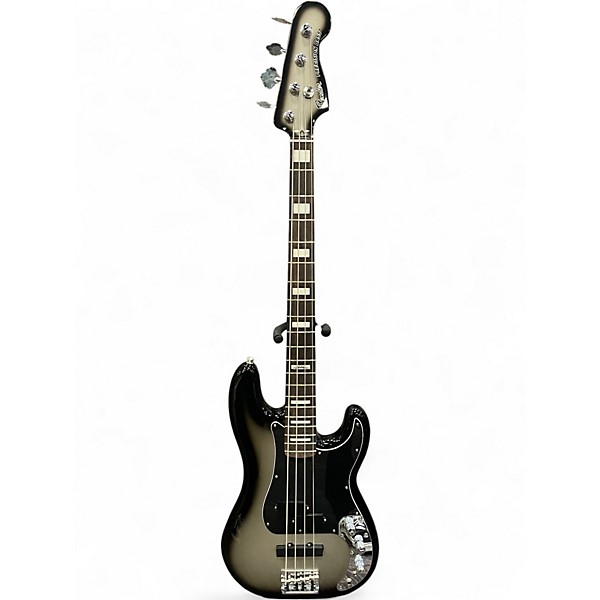 Used Fender Troy Sanders Jaguar Bass Silverburst Electric Bass Guitar