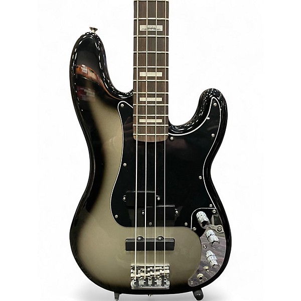 Used Fender Troy Sanders Jaguar Bass Silverburst Electric Bass Guitar